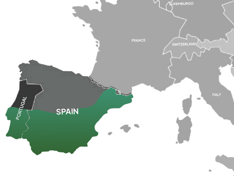 Mapa de ruta Sur de España & Portugal